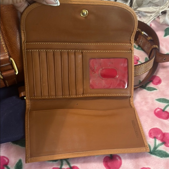 Dooney & Bourke Brown Satchel with Brass Hardware - Picture 11 of 16